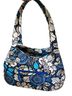 Vera Bradley Floral Blue Black White Satchel One size - photo 1