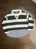 Dolan DOLAN Wide-Stripe Twofer Rugby Collared Pullover Long Sleeve Top - photo 7