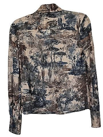 L'Agence Western Horse Toile Blouse (view 2)