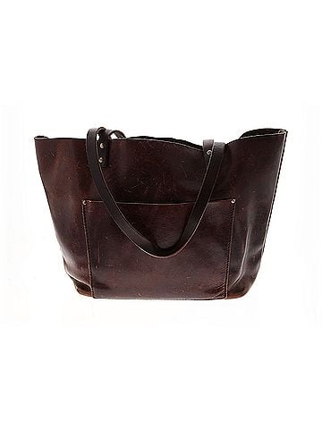 Portland Leather Goods Portland Leather Goods Leather Tote (view 1)