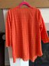 Habitat Orange Long Sleeve Blouse Size M - photo 5