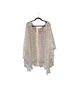 Pol 100% Polyester White Swimsuit Cover Up Size L - photo 1