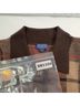 Pendleton 100% Merino Plaid Brown Wool Cardigan Size S - photo 7