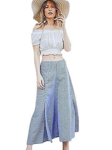 Bluheaven Wide Leg Casual Pants (view 1)
