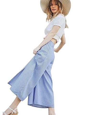 Bluheaven Wide Leg Casual Pants (view 2)