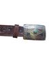 Tony Lama Leather Belt Size M - photo 3