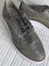 Addict 100% Leather Silver Gold Ankle Boots Size EU 39 - photo 5