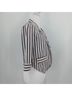 Iz Byer 100% Polyester Stripes Black Tan Blazer Size XS - photo 4