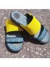 Dries Van Noten Yellow Blue Sandals Size 9 - photo 3