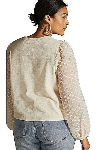 Anthropologie Long Sleeve Blouse (view 2)