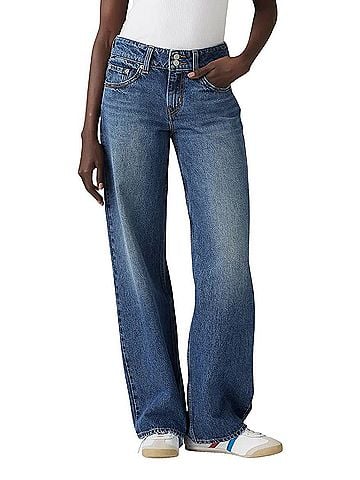 Levi's super low wide leg Jeans (view 1)