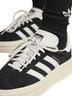 Adidas 100% Suede Black White Sneakers Size 7 1/2 - photo 2