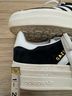Adidas 100% Suede Black White Sneakers Size 7 1/2 - photo 13