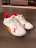 G/Fore 100% Leather White Red Sneakers Size 8 1/2 - photo 3