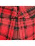 The Limited 65% Polyester 35% Rayon 100% Polyester Plaid Red Black Formal Skirt Size 10 - photo 3