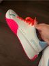 G/Fore 100% Leather White Pink Sneakers Size 8 - photo 6