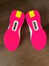 G/Fore 100% Leather White Pink Sneakers Size 8 - photo 3