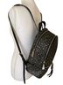 Michael Kors Stars Black White Leather Backpack One size - photo 2