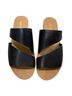 Nine West Black Sandals Size 7 1/2 - photo 1