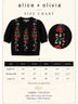 Alice + Olivia 60% Cotton 40% Acrylic 100% Polyester Floral Black Pullover Sweater Size M - photo 6