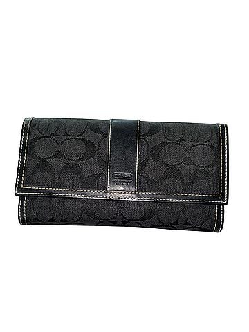 Coach Signature Tab Wallet Leather Belt (view 1)