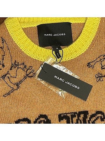 Marc Jacobs Tattoo Crewneck Sweater Pullover Sweater (view 2)