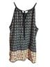 Wishful Park 100% Polyester Floral Multi Color Sleeveless Top Size L - photo 2