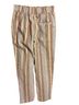 Umgee 100% Cotton Stripes Multi Color Casual Pants Size S - photo 2