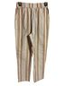 Umgee 100% Cotton Stripes Multi Color Casual Pants Size S - photo 1