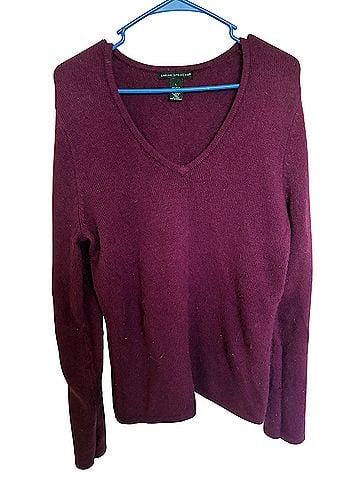 Sarah Spencer Angora Wool Pullover Sweater (view 1)