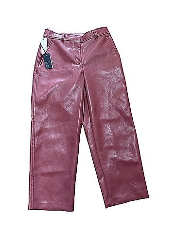 Babaton Cropped Faux Leather Pants Casual Pants (view 1)