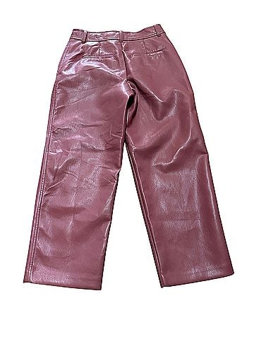 Babaton Cropped Faux Leather Pants Casual Pants (view 2)