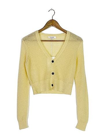 FRAME Denim Shrunken Cardigan Wool Cardigan (view 1)