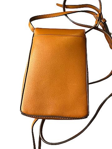 Tory Burch Aged Camello Leather Crossbody Bag (view 2)