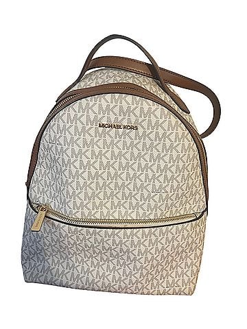 Michael Kors Leather Backpack (view 1)