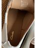 Clarks 100% Leather White Flats Size 9 1/2 - photo 3
