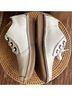 Clarks 100% Leather White Flats Size 9 1/2 - photo 5