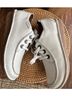 Clarks 100% Leather White Flats Size 9 1/2 - photo 4
