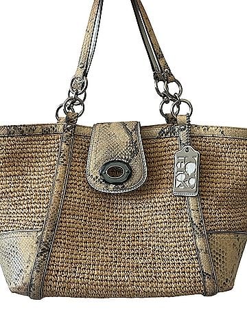 Coach Coach Hampton Python Tote Tote (view 2)