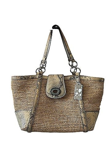 Coach Coach Hampton Python Tote Tote (view 1)