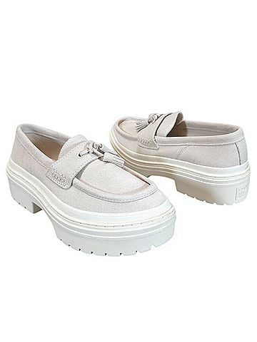 Converse Chuck Taylor All Star Lugged Heel Platform Suede Loafers Flats (view 1)