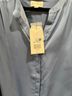 wonderly 100% Polyester Blue Long Sleeve Blouse Size XL - photo 4