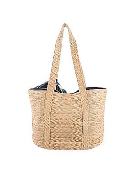 Draper James Everyday Woven Straw Bag Tote (view 2)