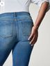 SPANX Pull On Elastic Waistband Straight Leg Denim Jeans Jeans - photo 3