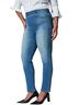 SPANX Pull On Elastic Waistband Straight Leg Denim Jeans Jeans - photo 7