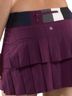 Lululemon Athletica 100% Microfiber Polyester Stripes Purple Skort Size 8 - photo 2