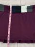 Lululemon Athletica 100% Microfiber Polyester Stripes Purple Skort Size 8 - photo 5