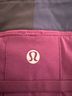 Lululemon Athletica 100% Microfiber Polyester Stripes Purple Skort Size 8 - photo 3