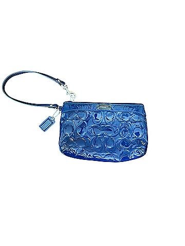 Coach Poppy Leather Wristlet (view 1)