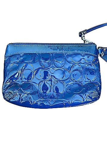 Coach Poppy Leather Wristlet (view 2)